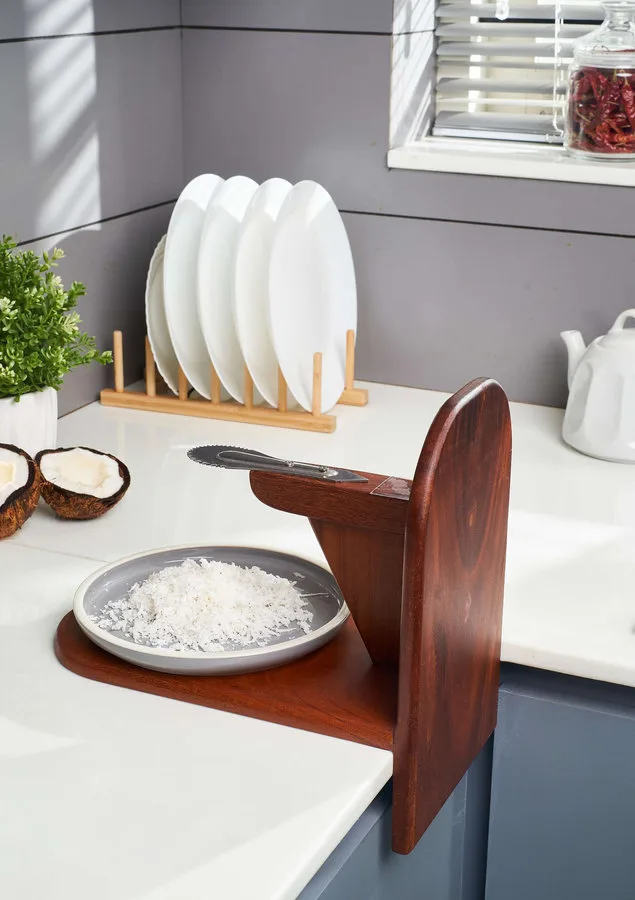 Slab Top Coconut Scraper